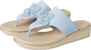 Сандалии LifeStride Bloom Thongs, цвет Skyway Blue Linen Fabric