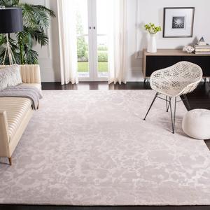 Ковер SAFAVIEH, 244 x 305 см, - Tibetan Collection - большой - Silver, ручная вязка из вискозы, идеально для гостиной, спальни, офиса, столовой (TB825A)