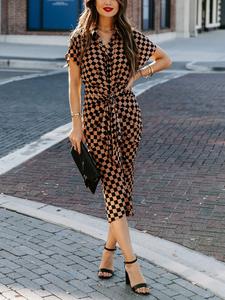 Платье LA Angels, светло-коричневый/черный