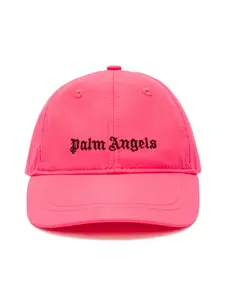 Бейсболка с логотипом Palm Angels Kids, розовый