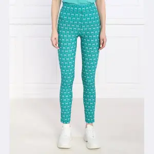 Леггинсы узкого кроя Jealoso Pinko, синий