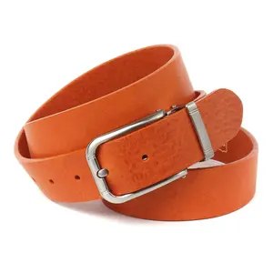 Кожаный ремень Anthoni Crown, ремень из натуральной кожи растительного дубления, цвет Orange