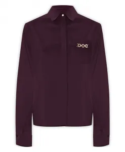 Полуформальная рубашка с длинными рукавами Kocca, фиолетовый