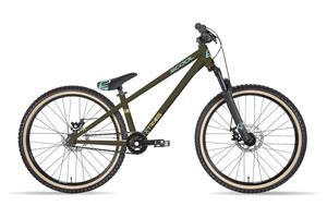 Горный велосипед S'cool XtriX Dirt 24 1-Gang - 24 дюймов - Dirt - 2023, цвет Grün|olive/mint