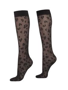 Высокие носки Calzedonia, черный