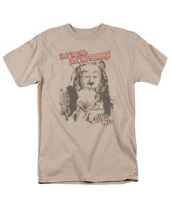Мужская футболка с коротким рукавом Put Em Up / Футболка для взрослых Wizard Of Oz, Open brown