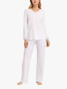 Комплект пижамы Moments Long Hanro, White