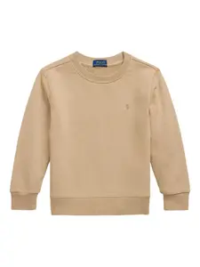 Толстовка с вышивкой Polo Pony POLO RALPH LAUREN KIDS, нейтральный