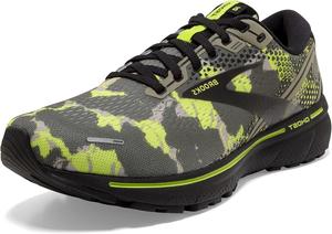 Мужские кроссовки для бега Brooks Ghost 14 нейтральные, черный/оливковый