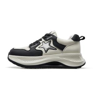 Низкие повседневные туфли женские KANGNAI, Silver