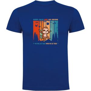 Футболка с коротким рукавом Kruskis Keep Calm Sloth, синий