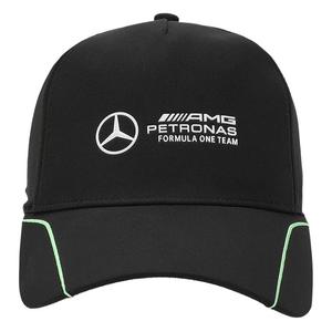 PUMA Бейсболка из полиэстера унисекс черная