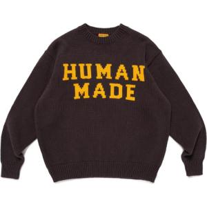 Свитер с интарсией HUMAN MADE, Charcoal