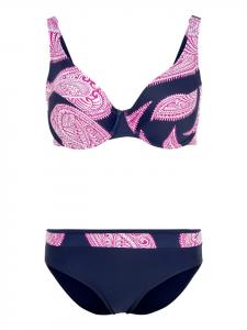Комплект бикини LASCANA, цвет marine/bedruckt