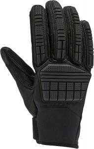 Мужские перчатки Carhartt Storm Defender с защитой костяшек пальцев из искусственной кожи, Black