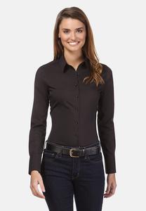 Блуза Vincenzo Boretti Button-down blouse, Schwarz/Black