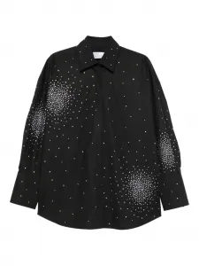 Декорированная рубашка Giuseppe Di Morabito, черный