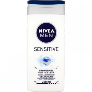 Гель для душа Sensitive без запаха 250мл, Nivea
