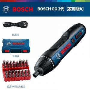 Отвертка электрическая Bosch Go 2 + комплект бит, 33 штуки