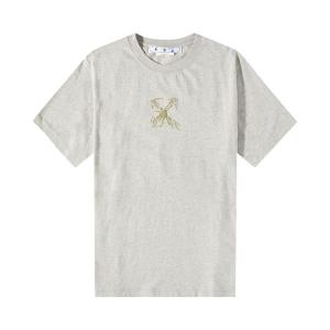 Футболка Off-White Splash Arrow T-Shirt Grey, серый