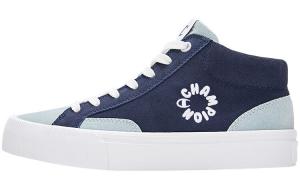 Кроссовки Champion Skateboarding Shoes Women's Mid-top Blue/White, синий