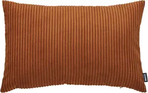 Done. декоративная подушка "Zoom", (1 шт.), чехол на подушку из современной вельветовой ткани 60х60 см, цвет rust