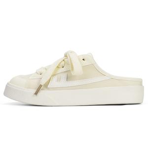 WARRIOR Женские сандалии с закрытым носком, устойчивые к истиранию и запаху, светло-желтого цвета