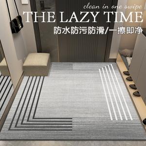 Budis Ковер 90х120 см из ПВХ, для прихожей, кожаный, водонепроницаемый, моющийся, противоскользящий, Nordic Style 62