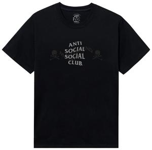 Футболка Anti Social Social Club x Mastermind Mind Tee 'Black', черный