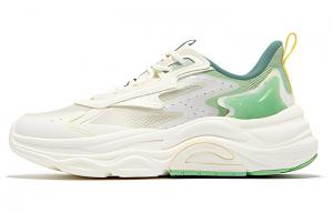 Кроссовки женские Lifestyle с низким верхом, белый/зеленый 361°