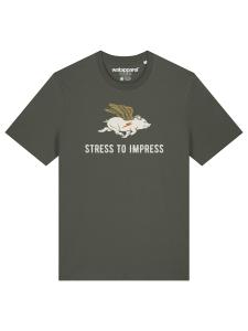 Рубашка Watapparel Stress To Impress, оливковый