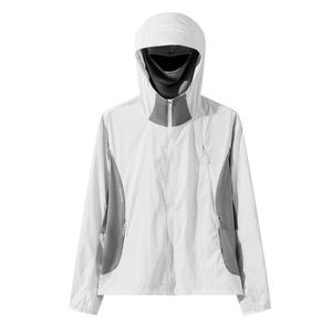 Skechers Джинсовая куртка серии Ячжуан дышащая быстросохнущая с защитой от ультрафиолета унисекс серого цвета, Denim Gray-004A