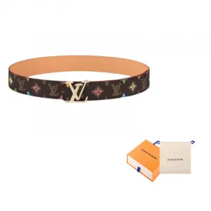 LOUIS VUITTON Мужской кожаный ремень