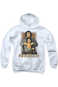 Детская толстовка с капюшоном Princess Bride Fwiendship Gildan, белый