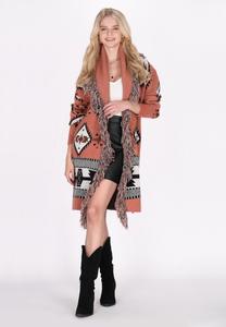 Кардиган IZIA, коричневый