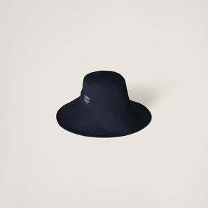 Джинсовая шляпа Miu Miu, мультиколор