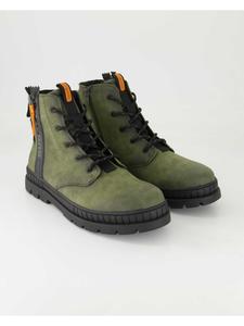 Ботильоны зеленого цвета bugatti shoes