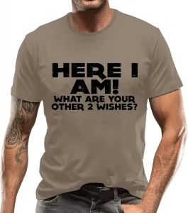 Футболка летняя мужская с коротким рукавом и принтом