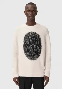 Джемпер команды риджес Allsaints, Ecru White Black