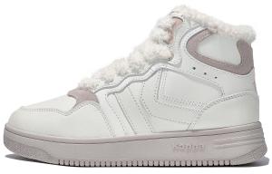 Женские кроссовки для скейтбординга с высоким берцем, устойчивые к истиранию и скольжению, цвета экрю Kappa, Winter White/Malt Beige Brown