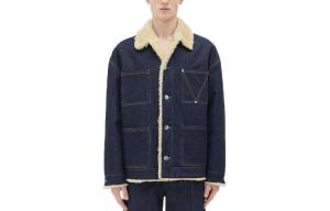 Джинсовая куртка мужская синяя Bottega Veneta, синий