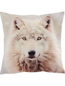 Redbest  Велюровая наволочка Nicky серо-белого цвета