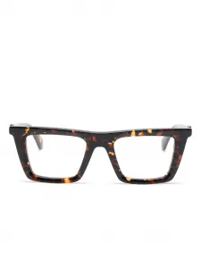 Очки в квадратной оправе Off-White, коричневый