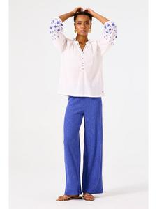 Garcia Брюки Marlene синего цвета