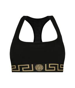 Бюстгальтер Versace спортивный, черный