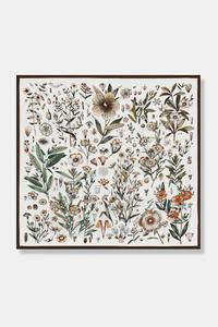 Шелковый шарф Answear.LAB, коричневый