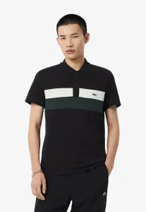 Рубашка поло Lacoste, Noir Blanc Vert-Xh