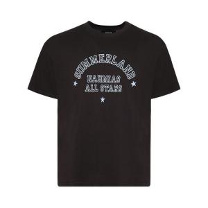 Футболка Nahmias Summerland All Stars Boxy T-Shirt, Off Black