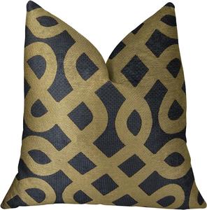 Plutus Brands Декоративная подушка Plutus Golden Maze Multicolored