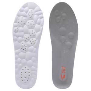 361° ПУ стельки унисекс светло-серые